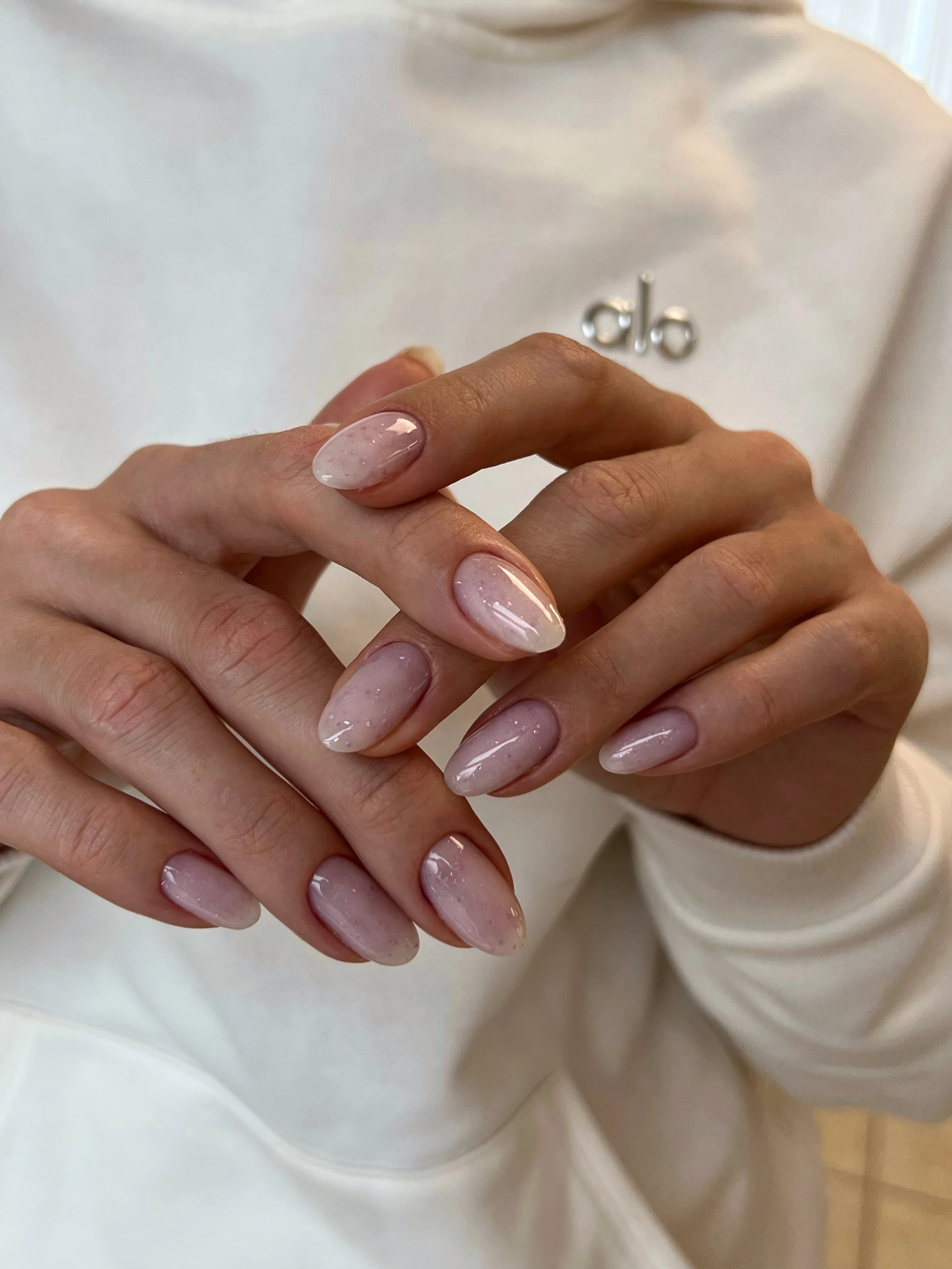 Ukrainian gel manicure and nail salon work at My Beauty Space in Mississauga